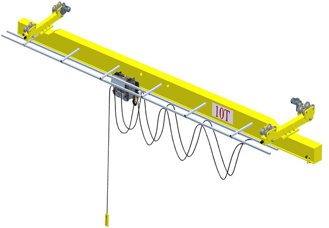 Enojni nosilec zvočnega snopa Overhead Crane.jpg Single Girder Beam Suspension Overhead Crane.jpg