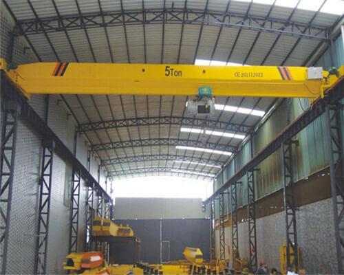 5 Tone Single Girder nadzemni žerjav z Electric Hoist.jpg 5 Ton Single Girder Overhead Crane with Electric Hoist.jpg