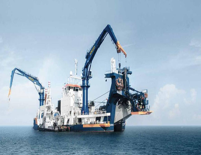 2.5t 22m hidravlično teleskopsko teleskopsko rotorsko žerjavno ladijsko ladijsko palubo 2.5t 22m Hydraulic Knuckle Telescopic Boom Crane Marine Ship Deck Crane.jpg