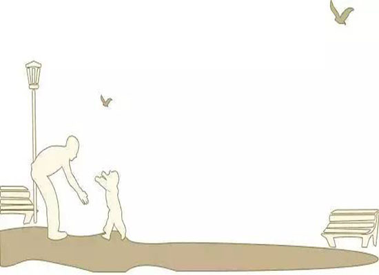 Odrasel si z očetom. Staral je z vami You grew up with father, He grew older with you.jpg