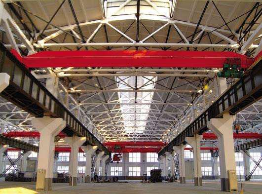 Lowhead Room Single Girder nadzemni žerjav za varčevanje stroškov gradnje.jpg Lowhead Room Single Girder Overhead Crane for Saving Construction Cost.jpg