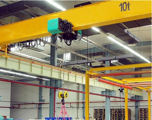 10t električni nosilec nad glavo 10t Electric Single Girder Overhead Crane.jpg
