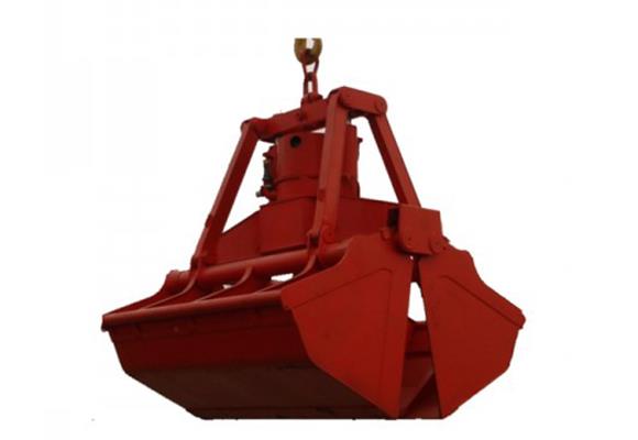 Dvoplastna zgrabljalna žlica