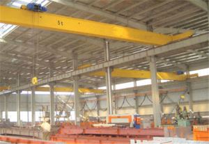 Nizka glava Single Single Girder Bridge Crane