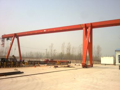 Zunanji Single Girder Gantry Crane 32Ton